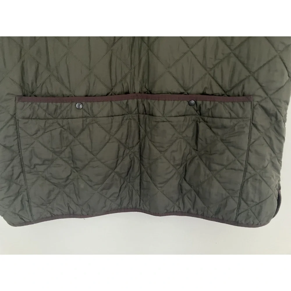 Barbour Keeperwear Quilted Shooting Vest Men's Size Large Huntercore